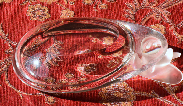 Glass Hornet Trinket Dish - AS IS