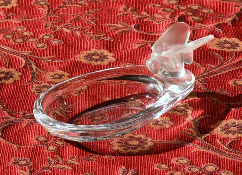 Glass Hornet Trinket Dish - AS IS