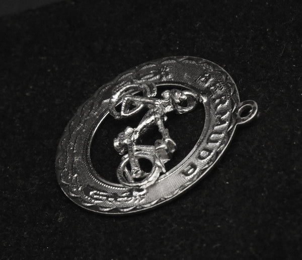 Vintage "Bermuda" Sterling Silver Motor Bike Charm