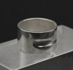 BIG Vintage Solid Sterling Silver Irish Thumb Ring 21g - Size 12.25