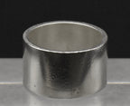 BIG Vintage Solid Sterling Silver Irish Thumb Ring 21g - Size 12.25