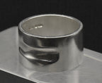 BIG Vintage Solid Sterling Silver Irish Thumb Ring 21g - Size 12.25