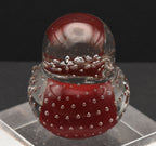 Vintage Hand Crafted Glass Bird Paperweight - CHIPPED