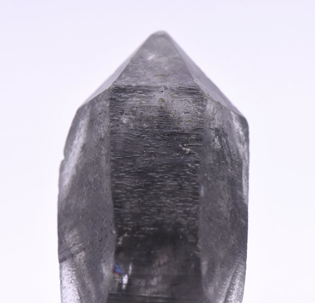 Bitumen Included Double Terminated Quartz Crystal Mineral Specimen - China