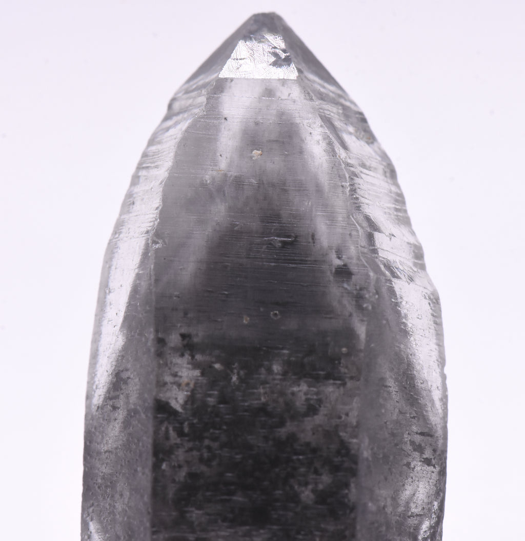 Bitumen Included Double Terminated Quartz Crystal Mineral Specimen - China