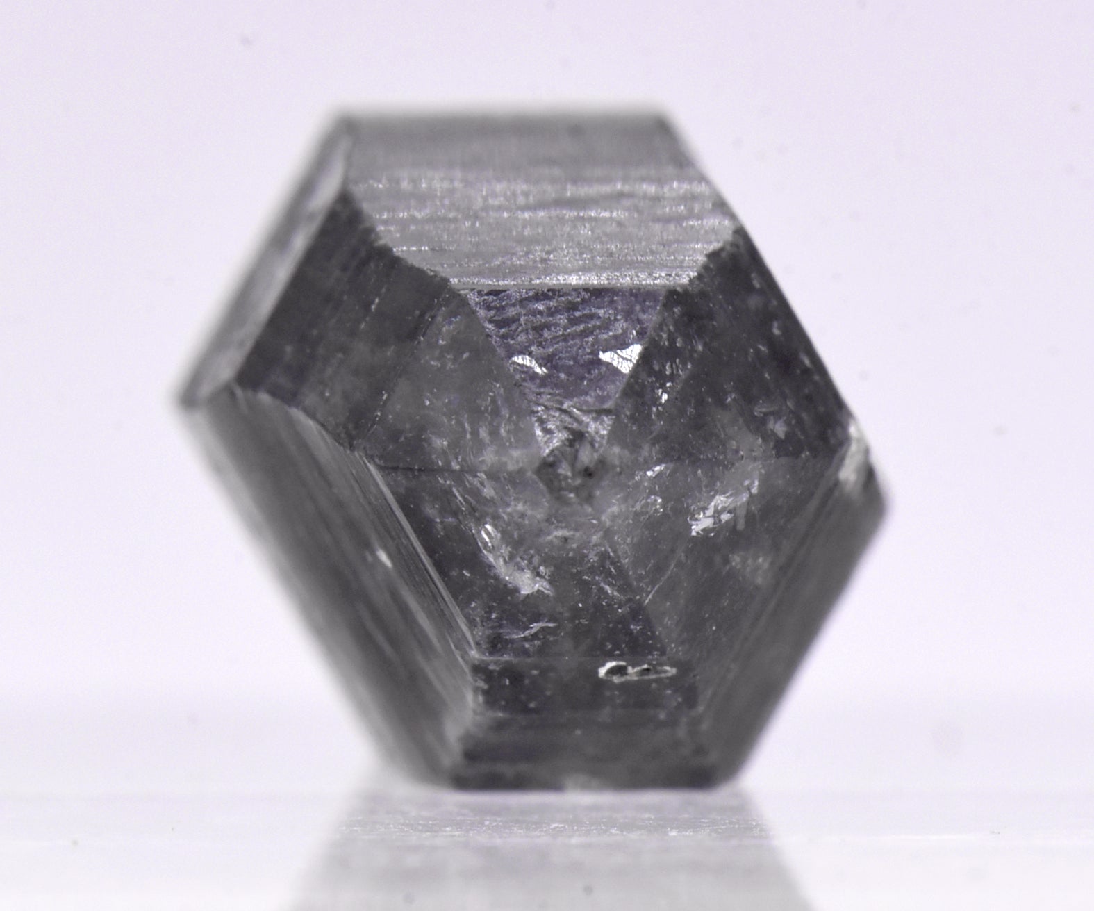 Bitumen Included Double Terminated Quartz Crystal Mineral Specimen - China