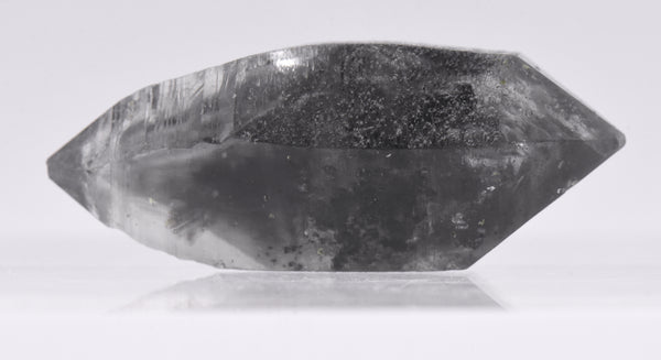Bitumen Included Double Terminated Quartz Crystal Mineral Specimen - China