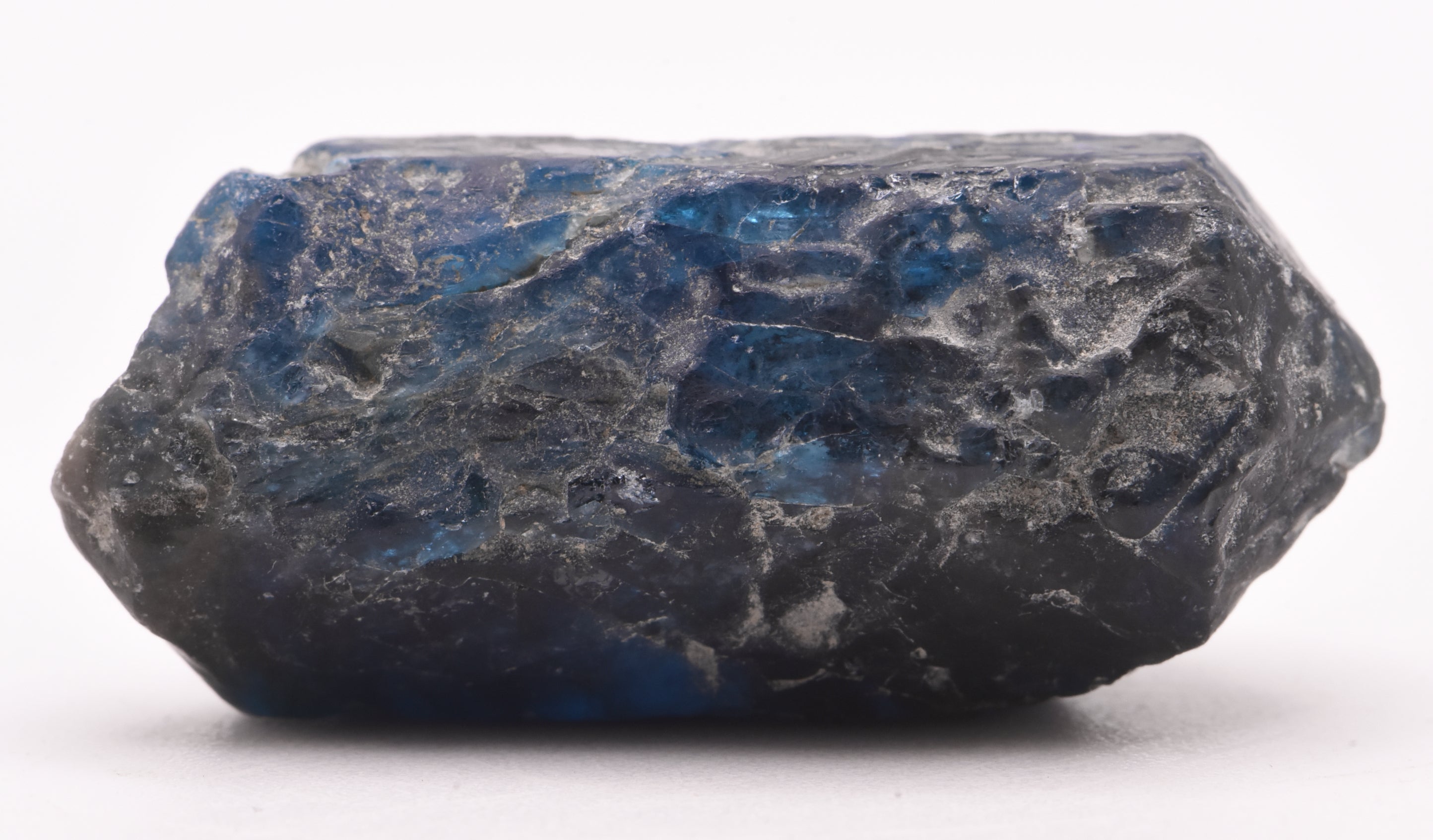 Blue Apatite Crystal Mineral Specimen