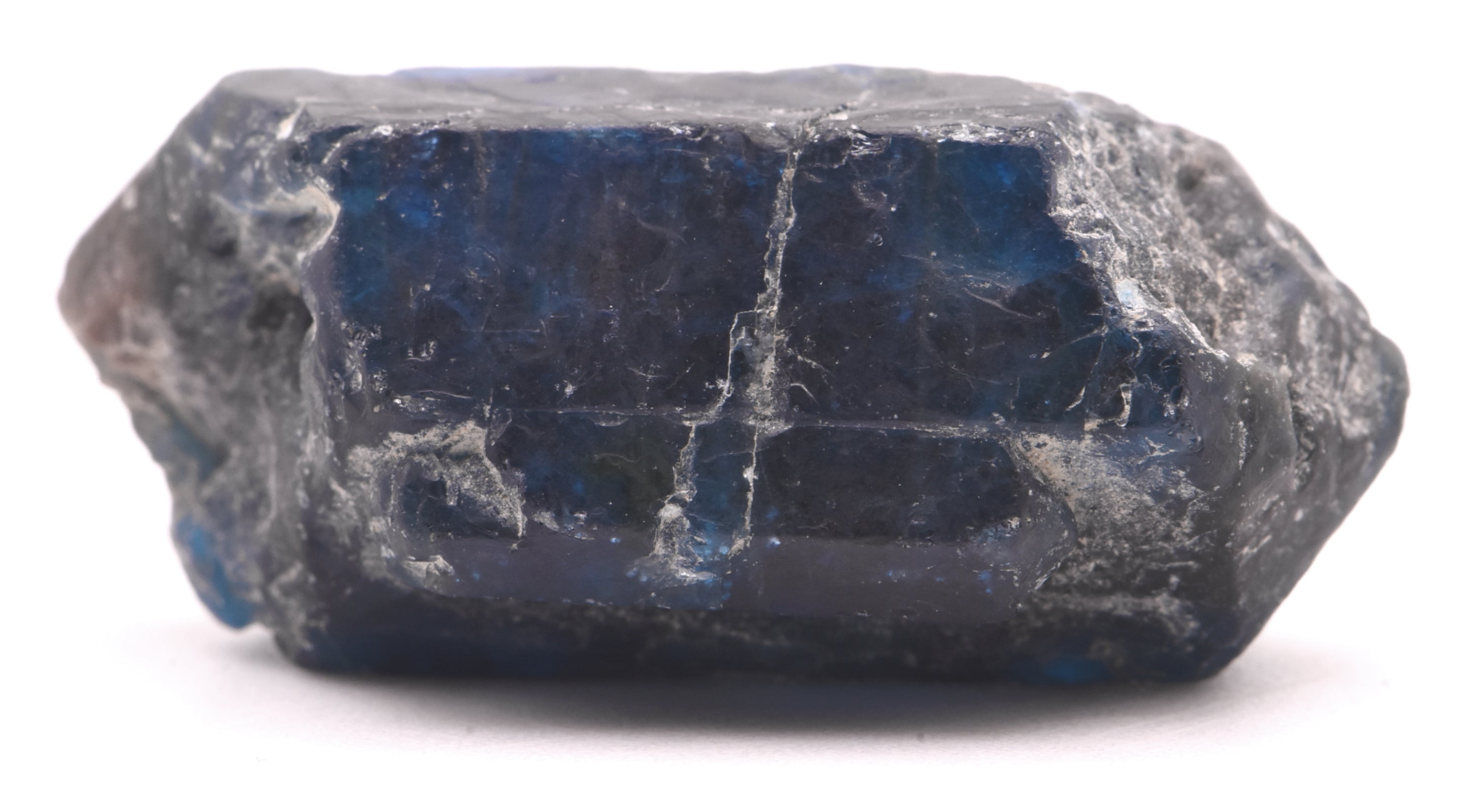 Blue Apatite Crystal Mineral Specimen