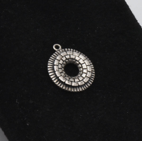 Vintage Sterling Silver Wreath Charm