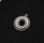 Vintage Sterling Silver Wreath Charm