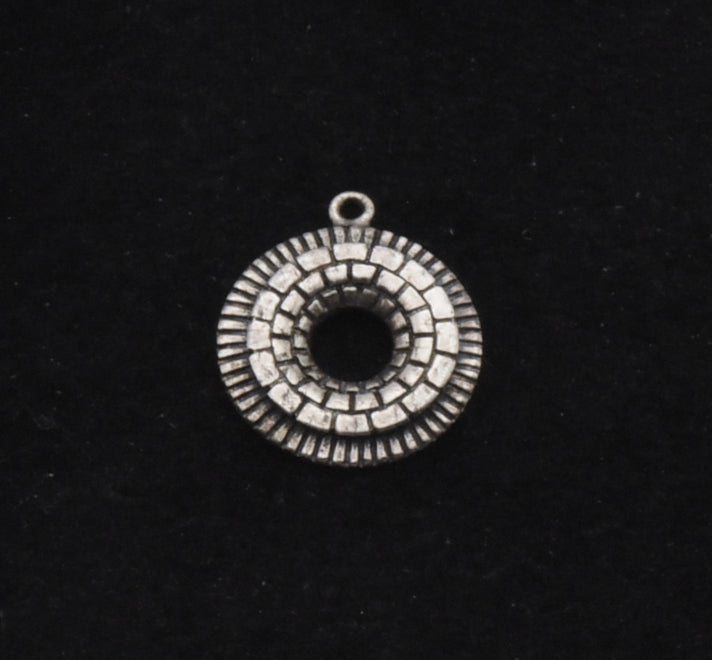 Vintage Sterling Silver Wreath Charm