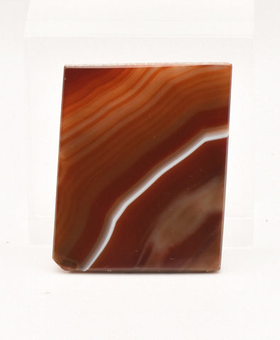 Polished Brown Agate Slab - Brazil