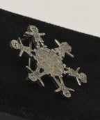 Vintage Sterling Silver Children of the World Brooch