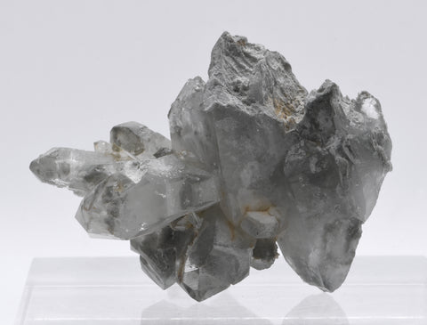 Chlorite Quartz Crystal Cluster Mineral Specimen - Pakistan