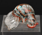 Vintage Handmade Murano Style Chicken Glass Figurine
