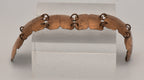 Vintage Handmade Hammered Copper Bracelet - 6.5"