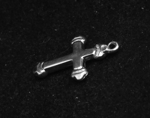 Vintage Sterling Silver Cross Charm