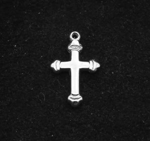 Vintage Sterling Silver Cross Charm