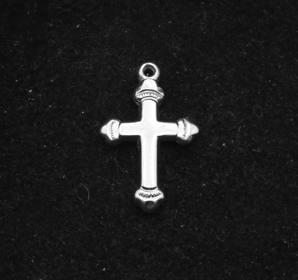 Vintage Sterling Silver Cross Charm