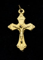 Vintage Gold Plated Crucifix Pendant