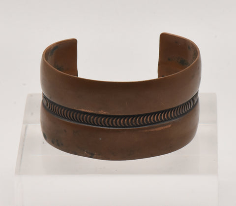 Vintage Copper Cuff Bracelet