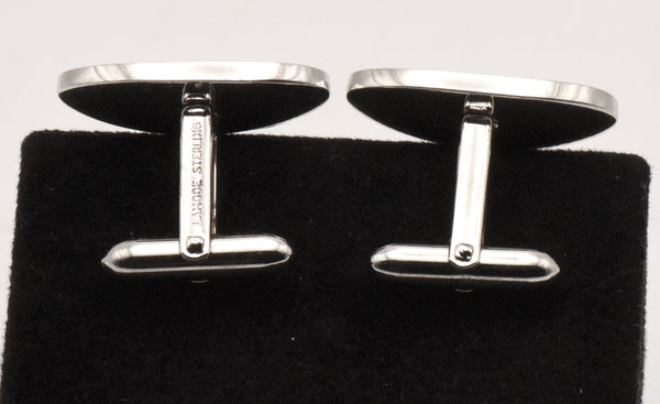 Lamode - Vintage Sterling Silver Monogrammed Cufflinks