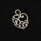 Vintage Sterling Silver "Dad" Charm