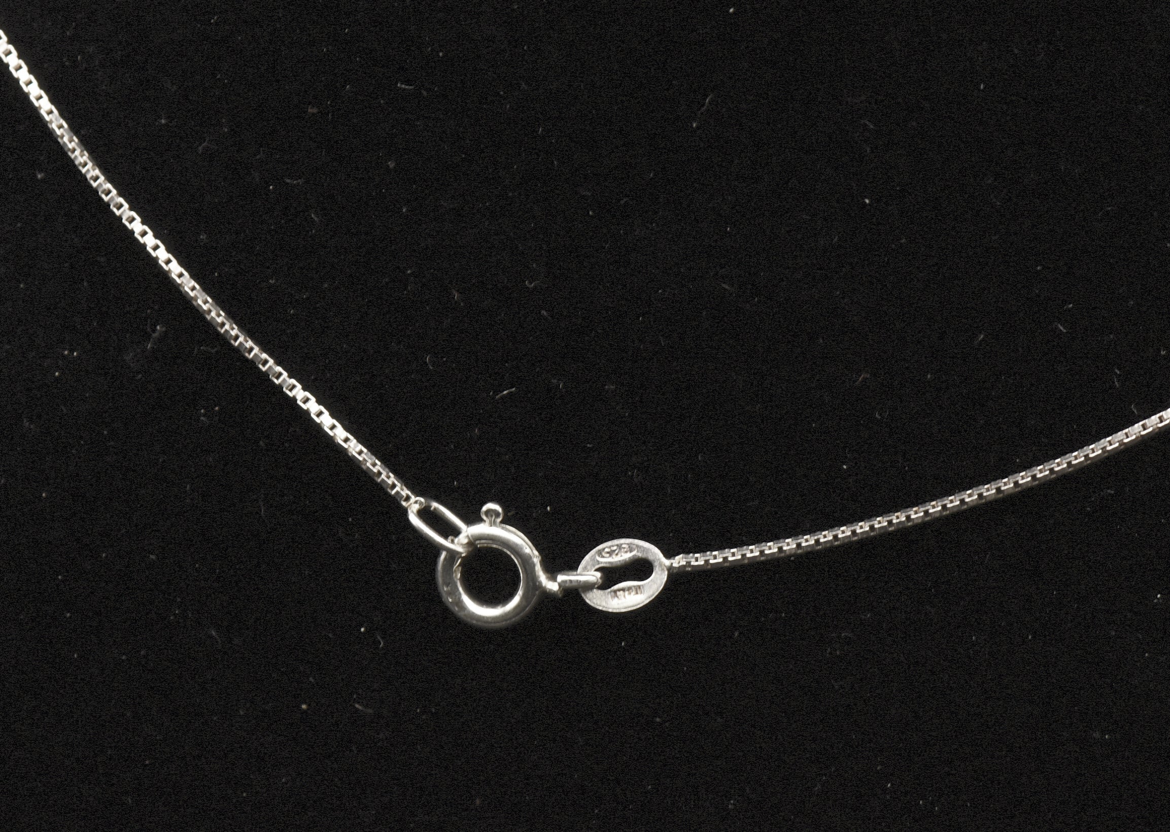 Sterling Silver Dolphin Pendant on Sterling Silver Chain Necklace - 18.25"
