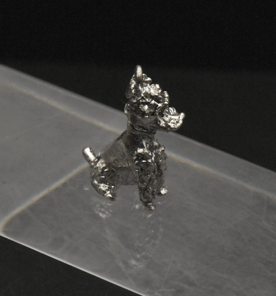 Vintage Sterling Silver Terrier Dog Charm