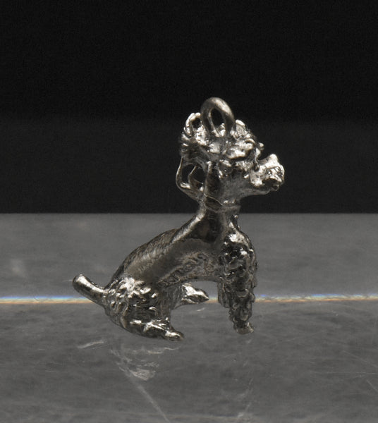 Vintage Sterling Silver Terrier Dog Charm