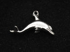 Vintage Silver Tone Dolphin Charm