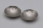 Vintage Sterling Silver Southwestern Style Dome Earrings MISSING CLOSURES