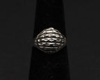 Vintage Sterling Silver Dome Ring - Size 5