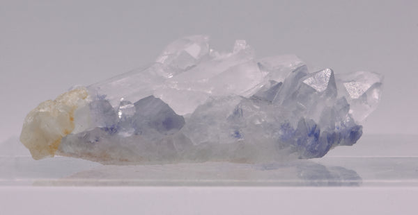 Dumortierite Quartz Crystal Cluster Mineral Specimen - Bahia, Brazil