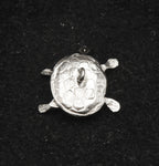 Vintage Handmade Silver Articulated Turtle Charm