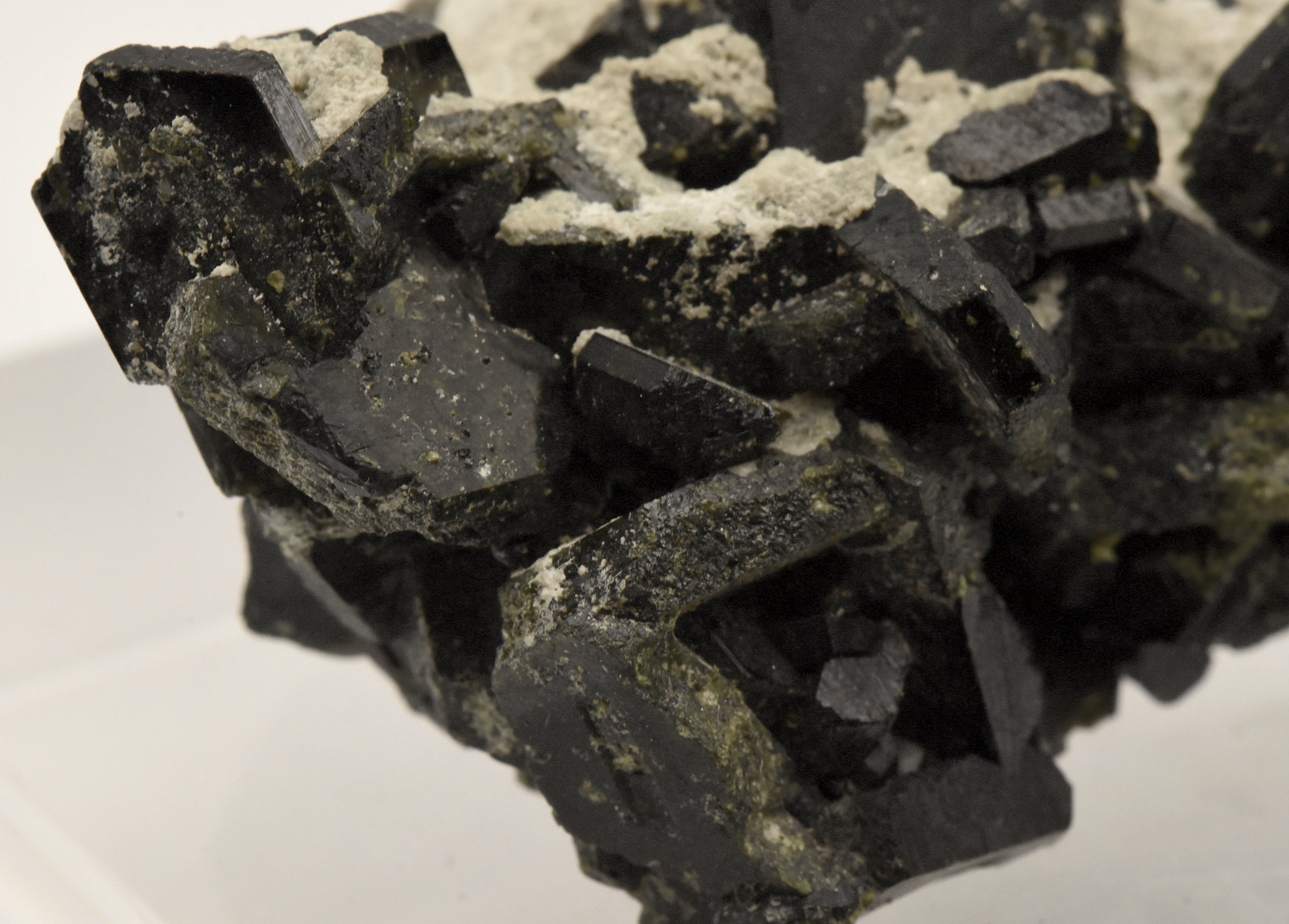 Epidote Crystal Cluster Mineral Specimen