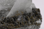 Quartz Crystal Point on Epidote Mineral Specimen - Pakistan