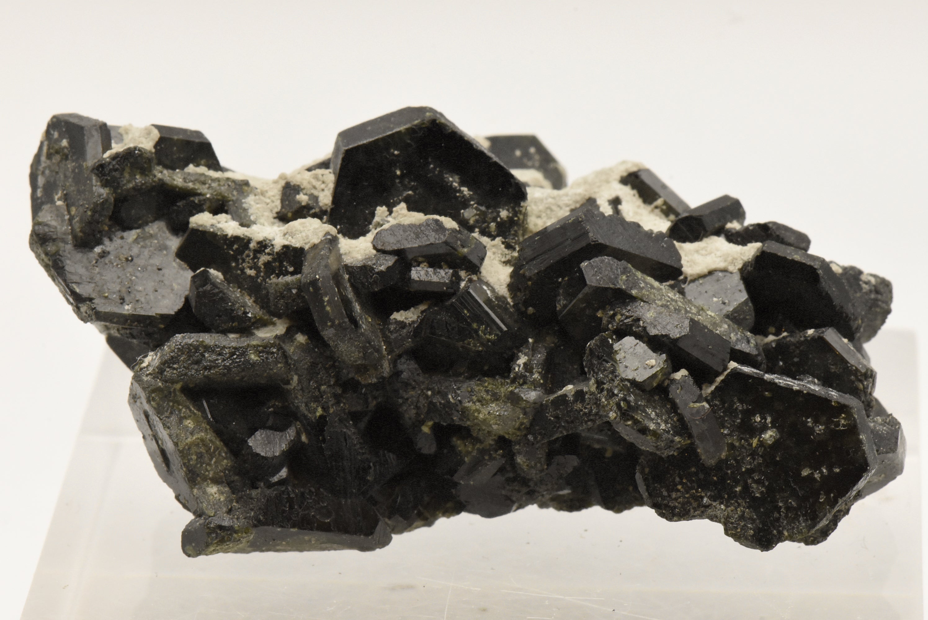 Epidote Crystal Cluster Mineral Specimen