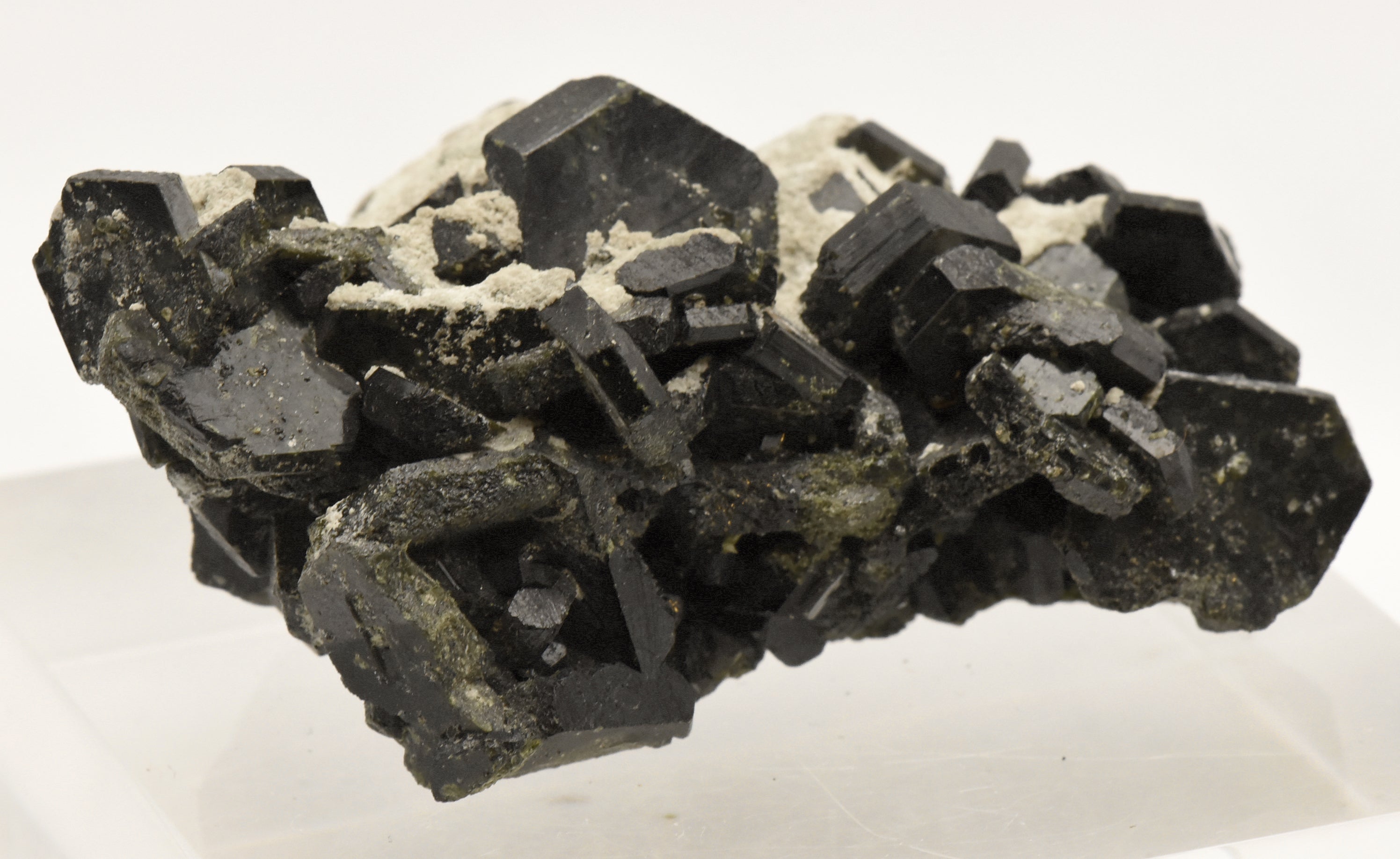 Epidote Crystal Cluster Mineral Specimen