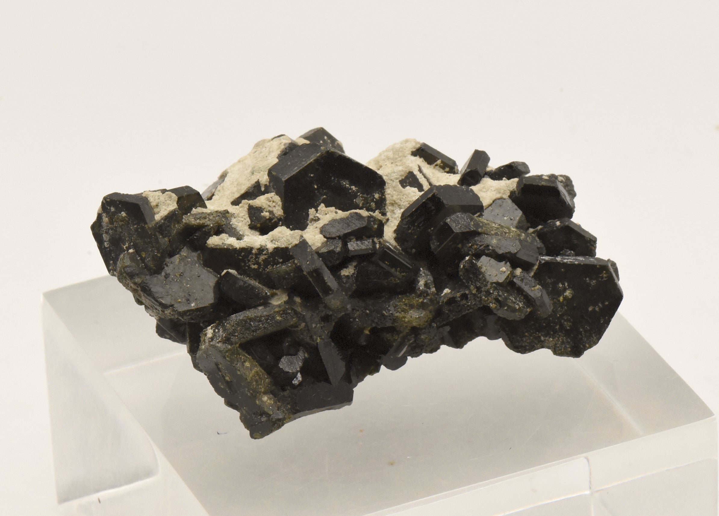 Epidote Crystal Cluster Mineral Specimen