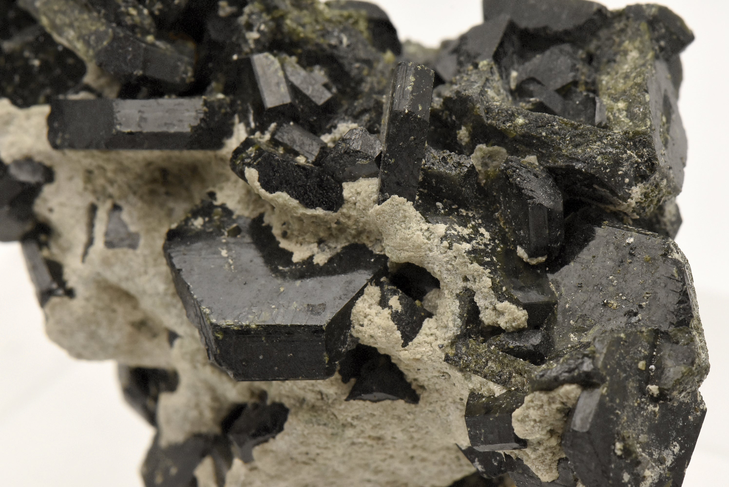 Epidote Crystal Cluster Mineral Specimen