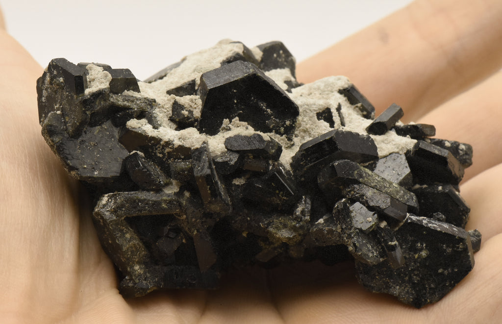 Epidote Crystal Cluster Mineral Specimen