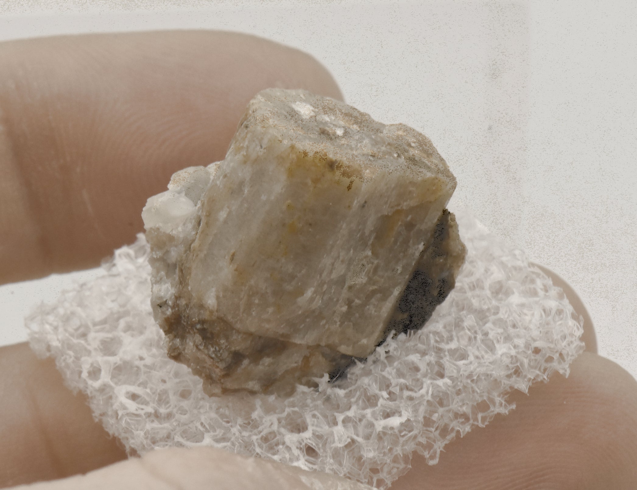 Fluorapatite Crystal Thumbnail Mineral Specimen - Nevada, USA