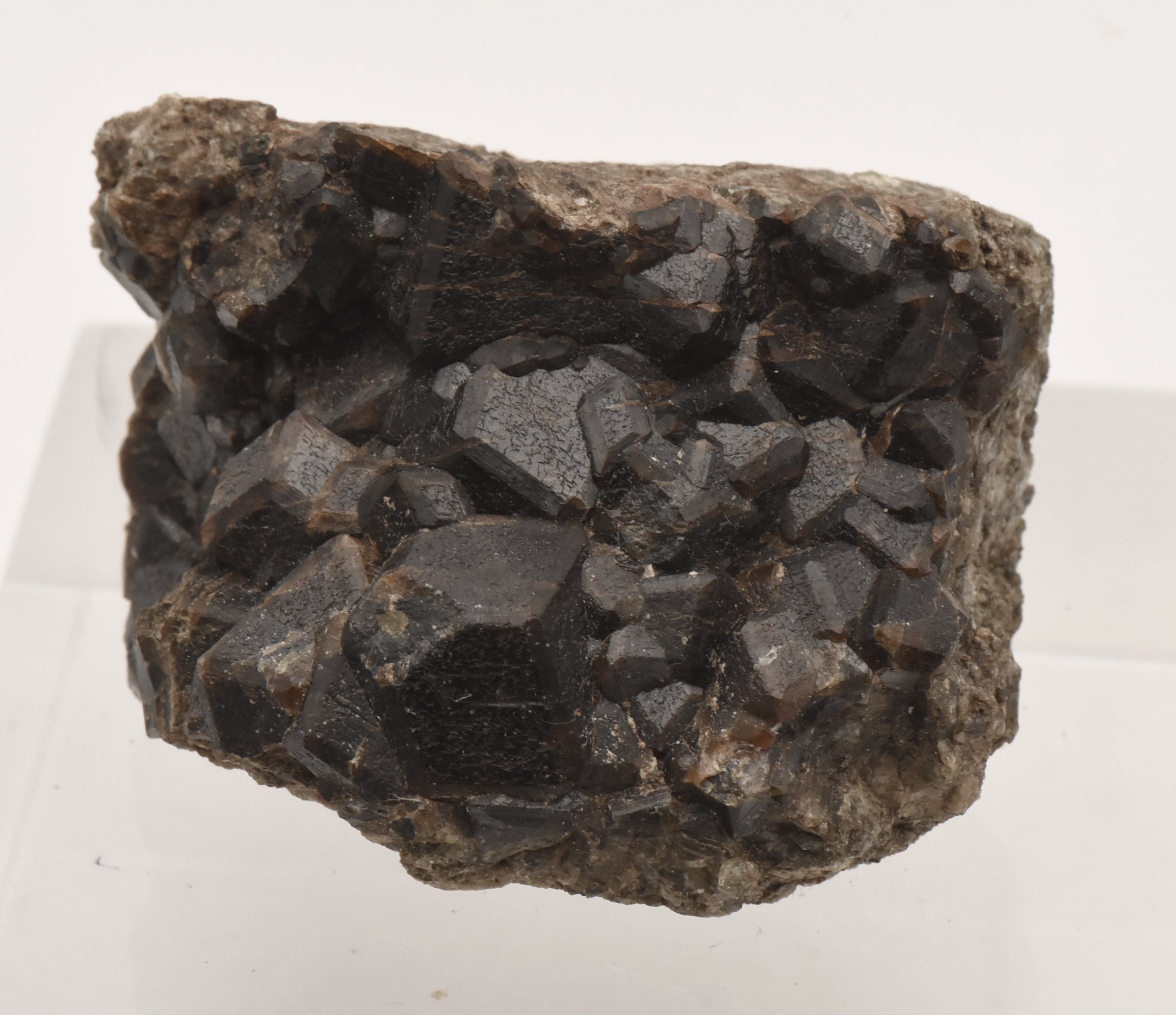 Andradite Garnet Crystal Cluster Mineral Specimen - Kimmeria, Greece