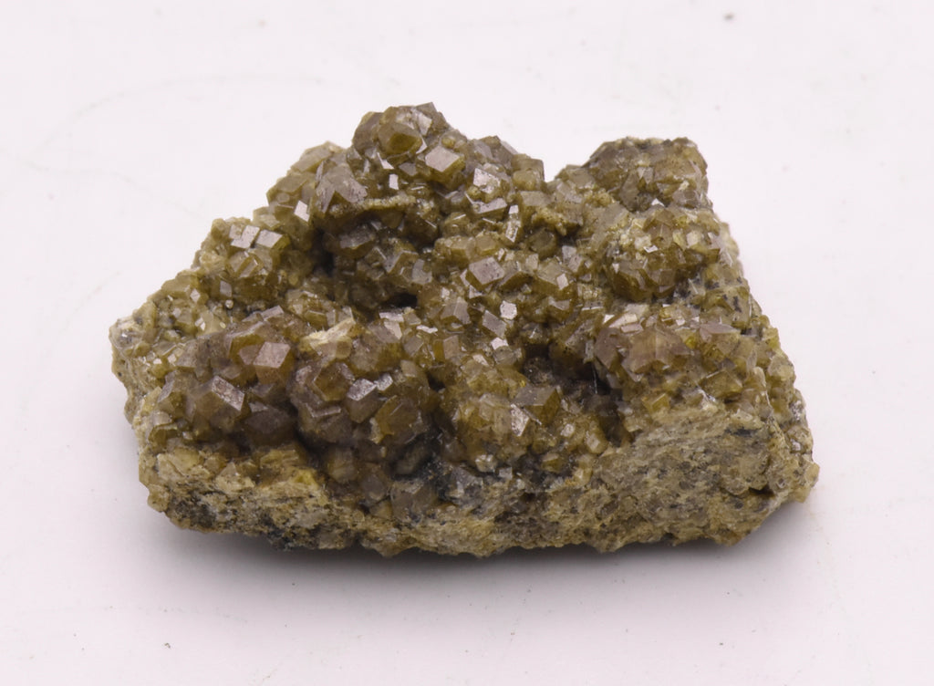 Andradite Garnet Crystal Cluster Mineral Specimen - Greece