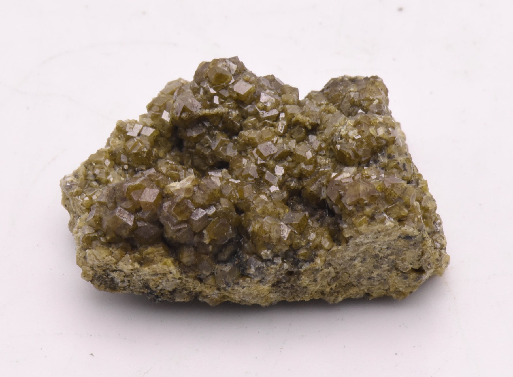 Andradite Garnet Crystal Cluster Mineral Specimen - Greece