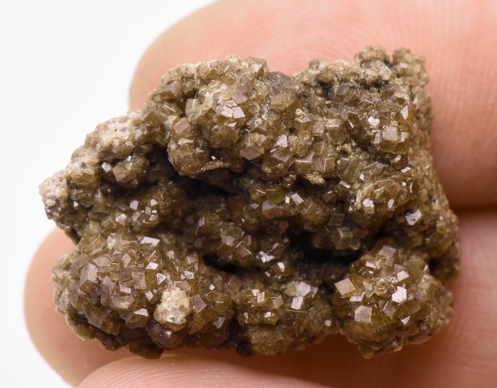 Andradite Garnet Crystal Cluster Mineral Specimen - Greece