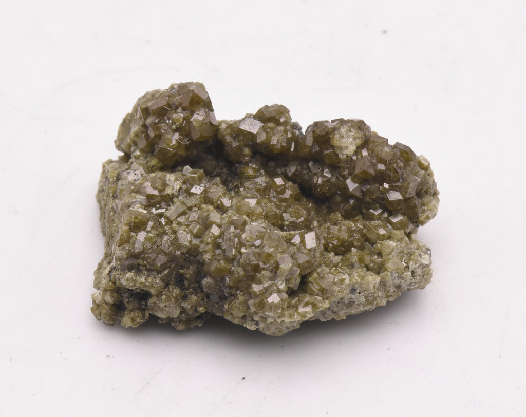 Andradite Garnet Crystal Cluster Mineral Specimen - Greece