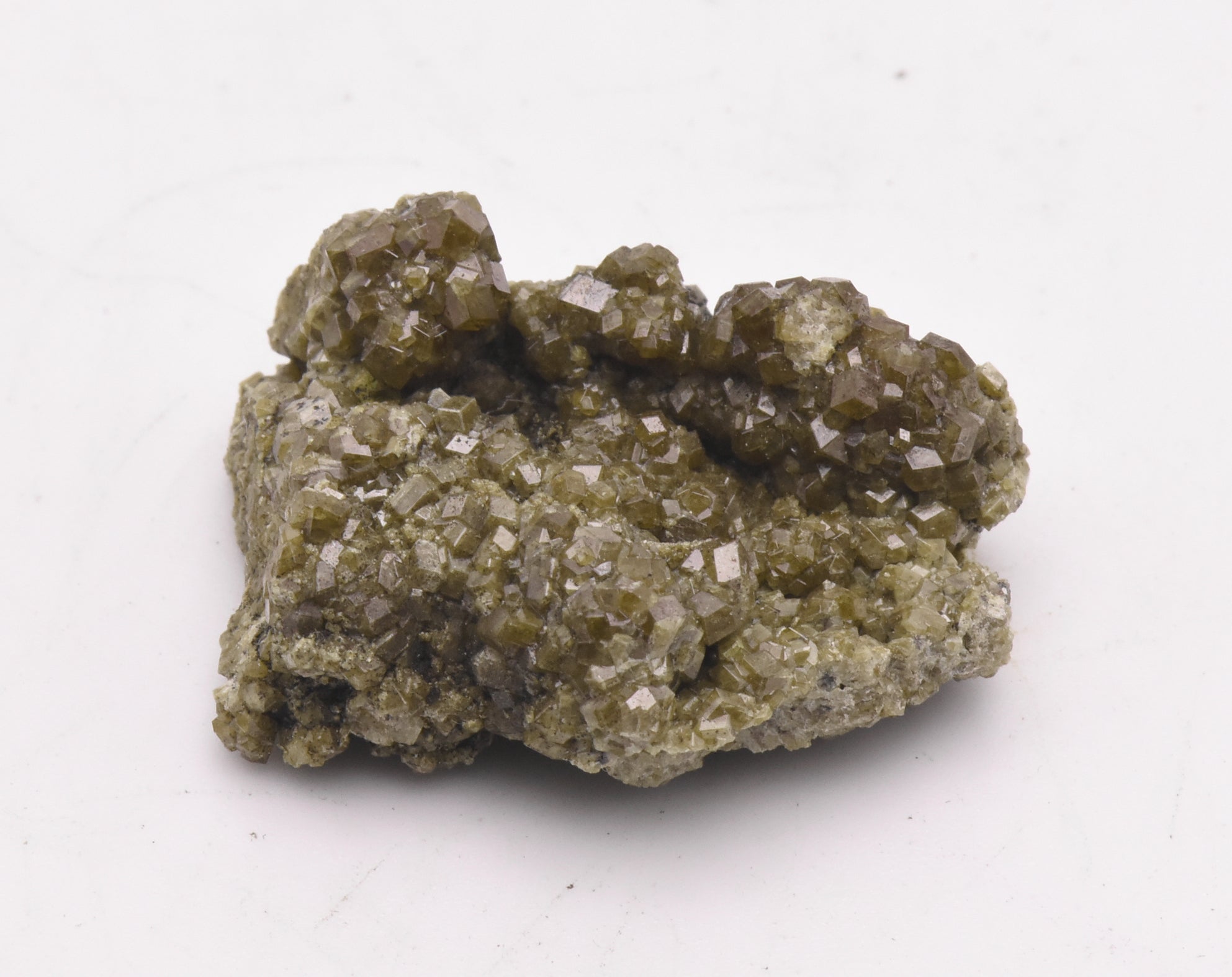 Andradite Garnet Crystal Cluster Mineral Specimen - Greece